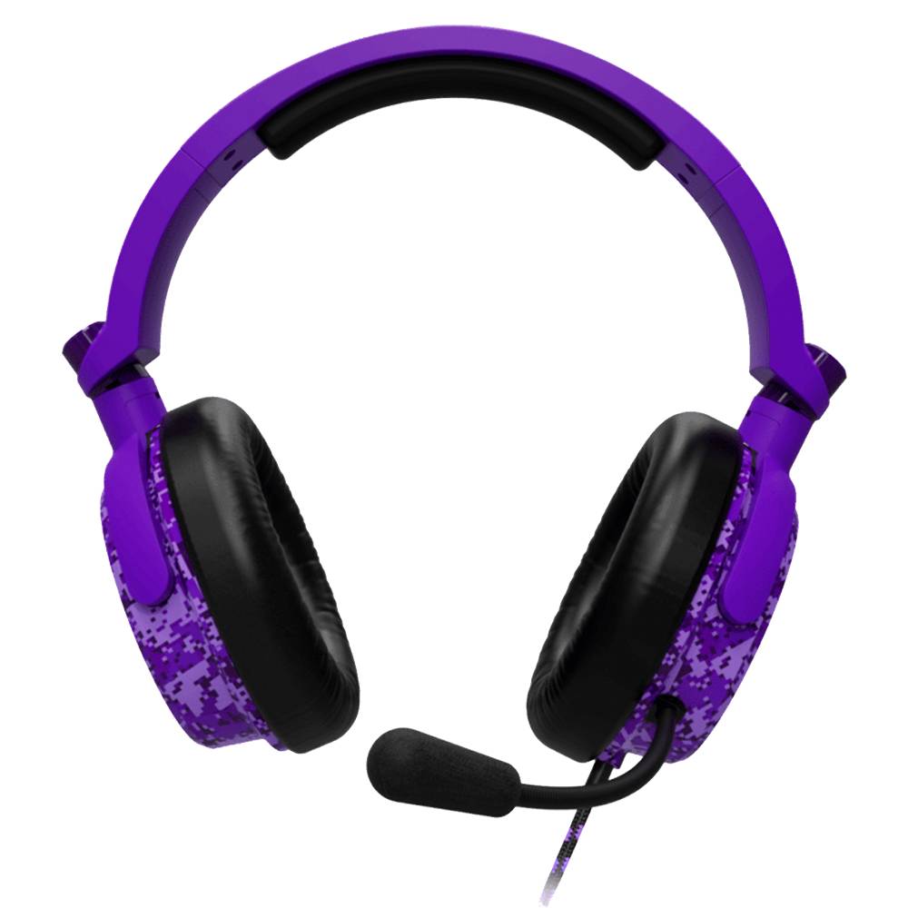 Auriculares para juegos 4Gamers C6-100CAMO-PUR-4G (Camuflaje Purpura) - Auriculares para juegos 4Gamers C6-100CAMO-PUR-4G (Camuflaje Purpura) -